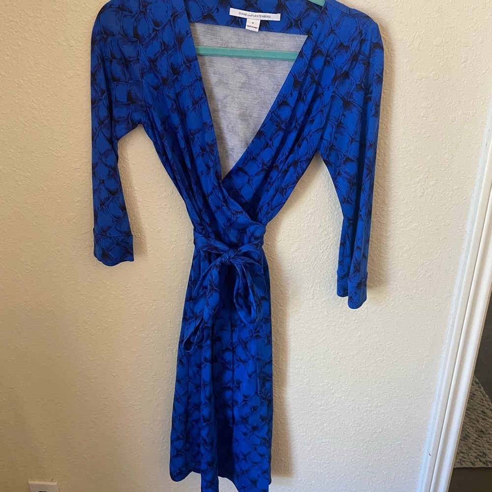 DVF Julian Two Silk Jersey Wrap Dress